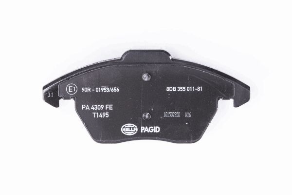 BEHR HELLA SERVICE - 8DB355011811 - Комплект тормозных колодок, дисковый тормоз