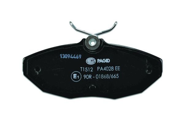 BEHR HELLA SERVICE - 8DB355011961 - Комплект тормозных колодок, дисковый тормоз