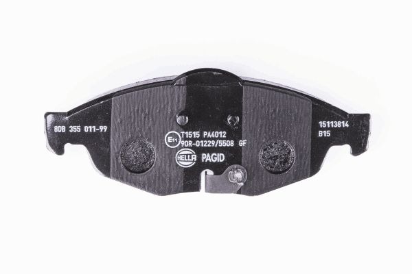 BEHR HELLA SERVICE - 8DB355011991 - Комплект тормозных колодок, дисковый тормоз
