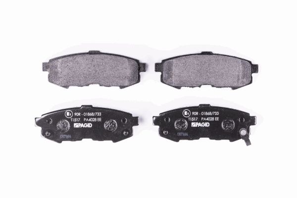 BEHR HELLA SERVICE - 8DB355012021 - Комплект тормозных колодок, дисковый тормоз BEHR HELLA SERVICE - 8DB355012021 - Комплект тормозных колодок, дисковый тормоз