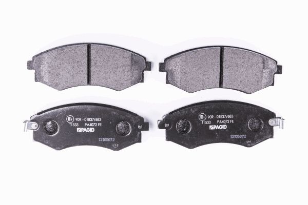 BEHR HELLA SERVICE - 8DB355012161 - Комплект тормозных колодок, дисковый тормоз