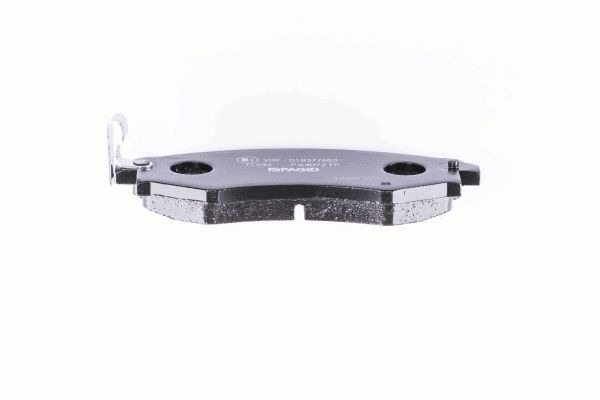 BEHR HELLA SERVICE - 8DB355012161 - Комплект тормозных колодок, дисковый тормоз