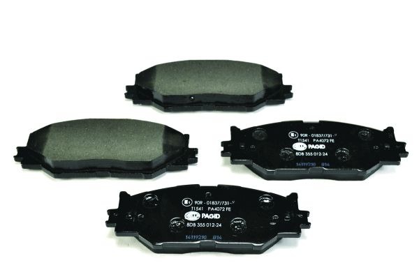 BEHR HELLA SERVICE - 8DB355012241 - Комплект тормозных колодок, дисковый тормоз