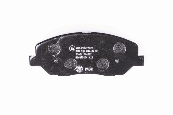 BEHR HELLA SERVICE - 8DB355012371 - Комплект тормозных колодок, дисковый тормоз BEHR HELLA SERVICE - 8DB355012371 - Комплект тормозных колодок, дисковый тормоз