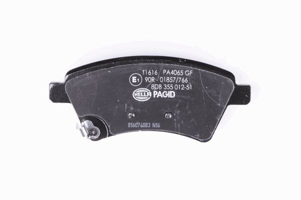 BEHR HELLA SERVICE - 8DB355012511 - Комплект тормозных колодок, дисковый тормоз