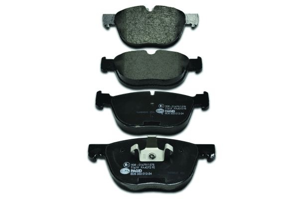 BEHR HELLA SERVICE - 8DB355012541 - Комплект тормозных колодок, дисковый тормоз
