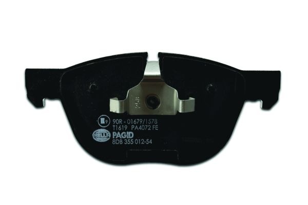 BEHR HELLA SERVICE - 8DB355012541 - Комплект тормозных колодок, дисковый тормоз