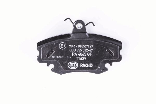 BEHR HELLA SERVICE - 8DB355012671 - Комплект тормозных колодок, дисковый тормоз BEHR HELLA SERVICE - 8DB355012671 - Комплект тормозных колодок, дисковый тормоз