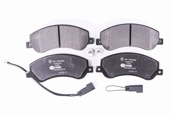 BEHR HELLA SERVICE - 8DB355012761 - Комплект тормозных колодок, дисковый тормоз
