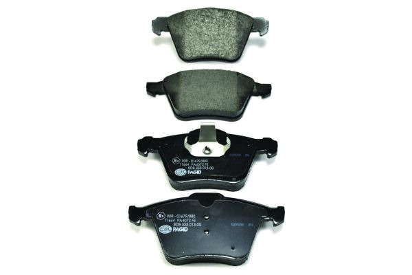 BEHR HELLA SERVICE - 8DB355013001 - Комплект тормозных колодок, дисковый тормоз