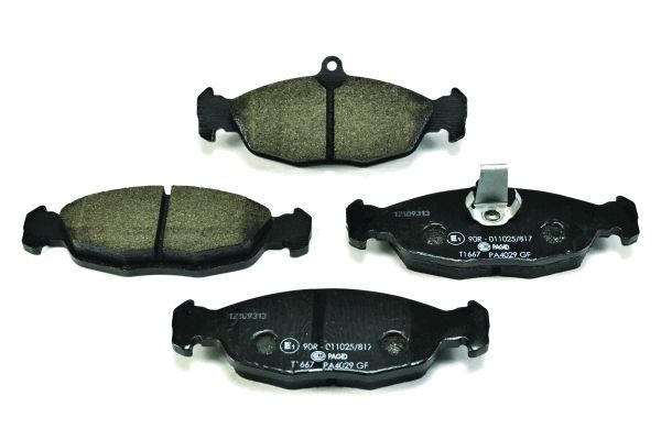 BEHR HELLA SERVICE - 8DB355013031 - Комплект тормозных колодок, дисковый тормоз BEHR HELLA SERVICE - 8DB355013031 - Комплект тормозных колодок, дисковый тормоз