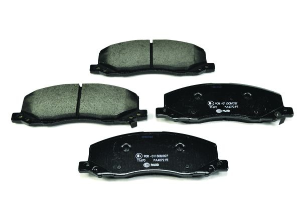 BEHR HELLA SERVICE - 8DB355013061 - Комплект тормозных колодок, дисковый тормоз