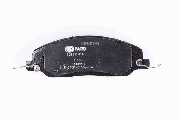 BEHR HELLA SERVICE - 8DB355013101 - Комплект тормозных колодок, дисковый тормоз