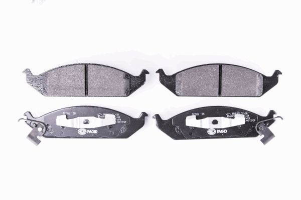 BEHR HELLA SERVICE - 8DB355013281 - Комплект тормозных колодок, дисковый тормоз