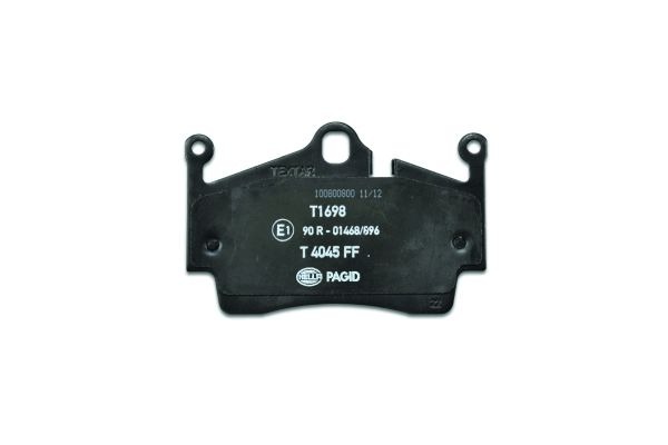BEHR HELLA SERVICE - 8DB355013311 - Комплект тормозных колодок, дисковый тормоз