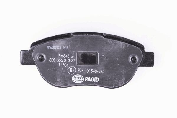 BEHR HELLA SERVICE - 8DB355013371 - Комплект тормозных колодок, дисковый тормоз