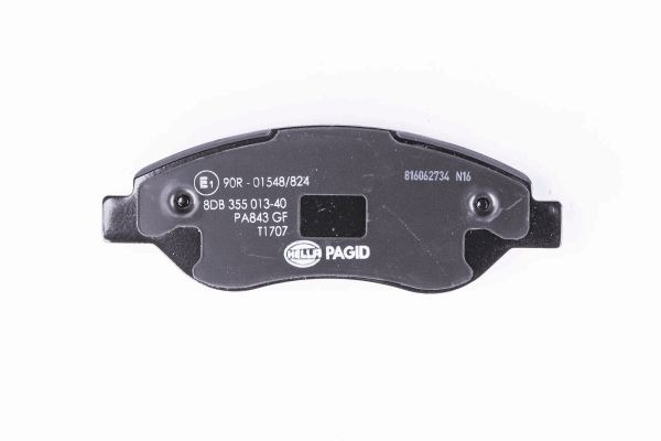 BEHR HELLA SERVICE - 8DB355013401 - Комплект тормозных колодок, дисковый тормоз