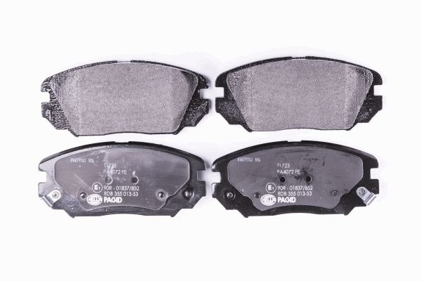 BEHR HELLA SERVICE - 8DB355013531 - Комплект тормозных колодок, дисковый тормоз BEHR HELLA SERVICE - 8DB355013531 - Комплект тормозных колодок, дисковый тормоз