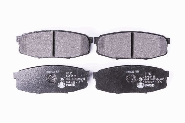 BEHR HELLA SERVICE - 8DB355013771 - Комплект тормозных колодок, дисковый тормоз