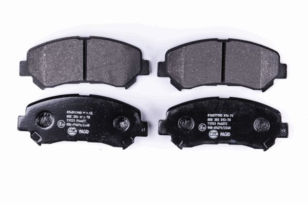 BEHR HELLA SERVICE - 8DB355013781 - Комплект тормозных колодок, дисковый тормоз BEHR HELLA SERVICE - 8DB355013781 - Комплект тормозных колодок, дисковый тормоз