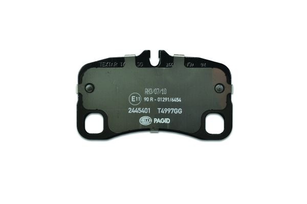 BEHR HELLA SERVICE - 8DB355013791 - Комплект тормозных колодок, дисковый тормоз