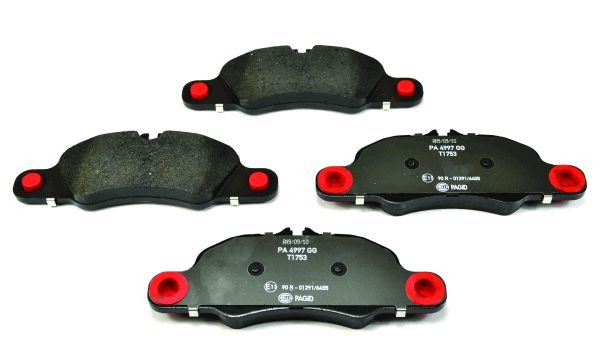 BEHR HELLA SERVICE - 8DB355013801 - Комплект тормозных колодок, дисковый тормоз