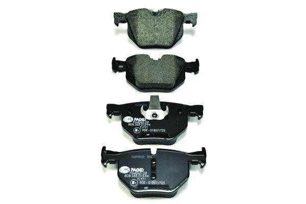 BEHR HELLA SERVICE - 8DB355013941 - Комплект тормозных колодок, дисковый тормоз