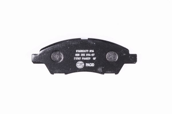 BEHR HELLA SERVICE - 8DB355014071 - Комплект тормозных колодок, дисковый тормоз BEHR HELLA SERVICE - 8DB355014071 - Комплект тормозных колодок, дисковый тормоз