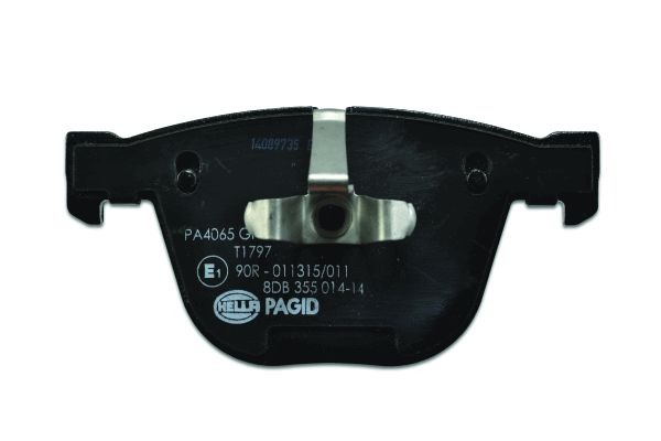 BEHR HELLA SERVICE - 8DB355014141 - Комплект тормозных колодок, дисковый тормоз