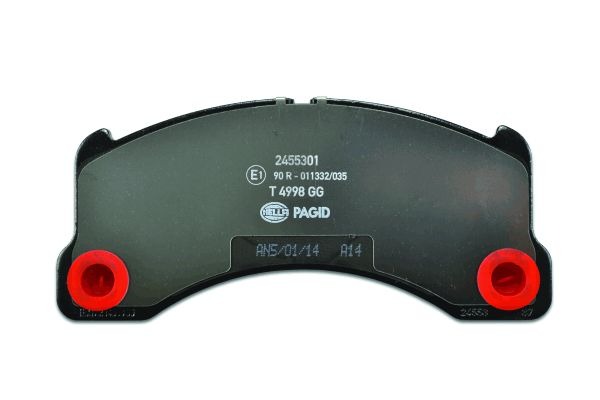 BEHR HELLA SERVICE - 8DB355014151 - Комплект тормозных колодок, дисковый тормоз