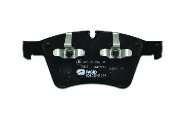 BEHR HELLA SERVICE - 8DB355014191 - Комплект тормозных колодок, дисковый тормоз