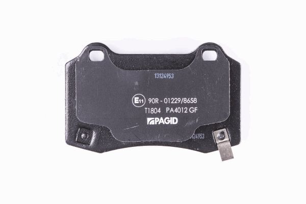 BEHR HELLA SERVICE - 8DB355014211 - Комплект тормозных колодок, дисковый тормоз