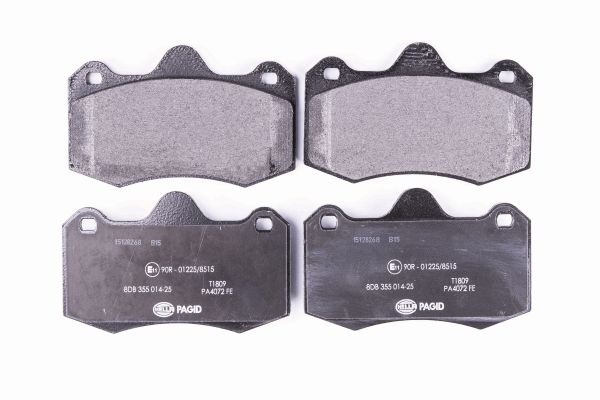 BEHR HELLA SERVICE - 8DB355014251 - Комплект тормозных колодок, дисковый тормоз