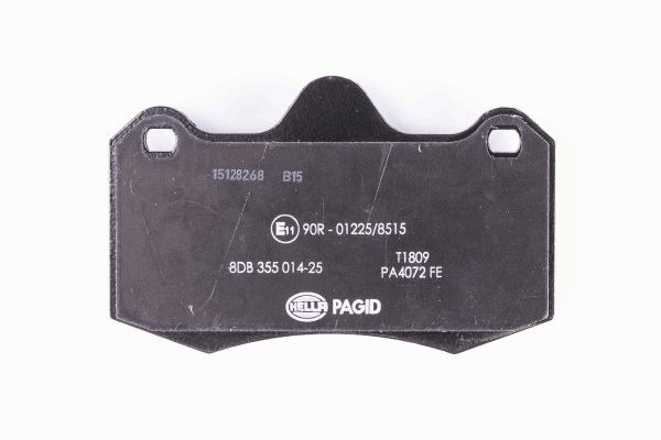 BEHR HELLA SERVICE - 8DB355014251 - Комплект тормозных колодок, дисковый тормоз