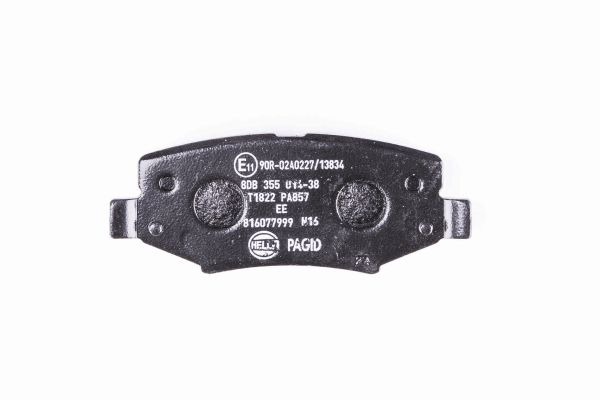 BEHR HELLA SERVICE - 8DB355014381 - Комплект тормозных колодок, дисковый тормоз BEHR HELLA SERVICE - 8DB355014381 - Комплект тормозных колодок, дисковый тормоз