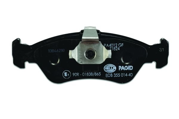 BEHR HELLA SERVICE - 8DB355014401 - Комплект тормозных колодок, дисковый тормоз BEHR HELLA SERVICE - 8DB355014401 - Комплект тормозных колодок, дисковый тормоз