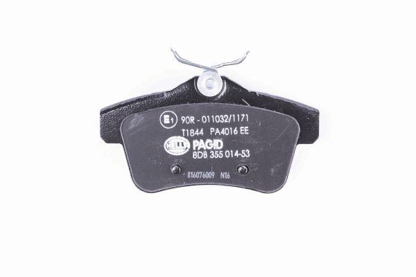 BEHR HELLA SERVICE - 8DB355014531 - Комплект тормозных колодок, дисковый тормоз