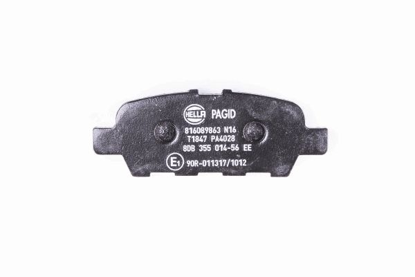 BEHR HELLA SERVICE - 8DB355014561 - Комплект тормозных колодок, дисковый тормоз