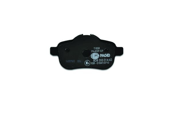 BEHR HELLA SERVICE - 8DB355014621 - Комплект тормозных колодок, дисковый тормоз