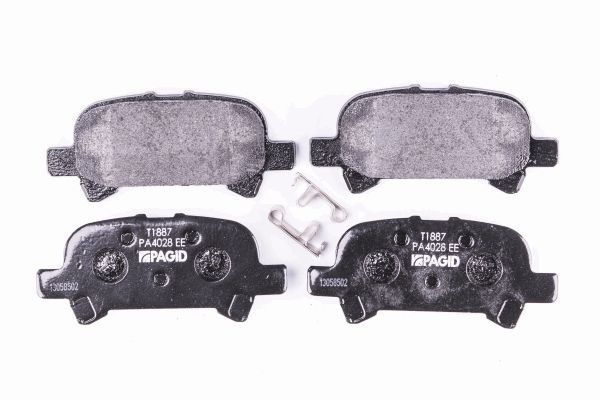 BEHR HELLA SERVICE - 8DB355014751 - Комплект тормозных колодок, дисковый тормоз