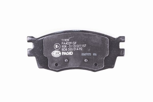 BEHR HELLA SERVICE - 8DB355014921 - Комплект тормозных колодок, дисковый тормоз