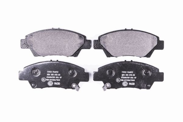 BEHR HELLA SERVICE - 8DB355015001 - Комплект тормозных колодок, дисковый тормоз