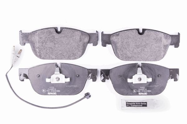 BEHR HELLA SERVICE - 8DB355015061 - Комплект тормозных колодок, дисковый тормоз BEHR HELLA SERVICE - 8DB355015061 - Комплект тормозных колодок, дисковый тормоз