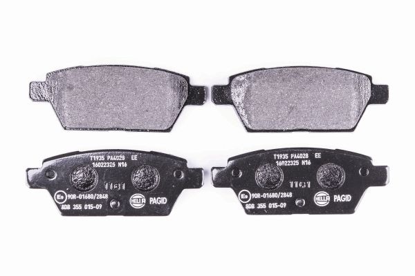 BEHR HELLA SERVICE - 8DB355015091 - Комплект тормозных колодок, дисковый тормоз