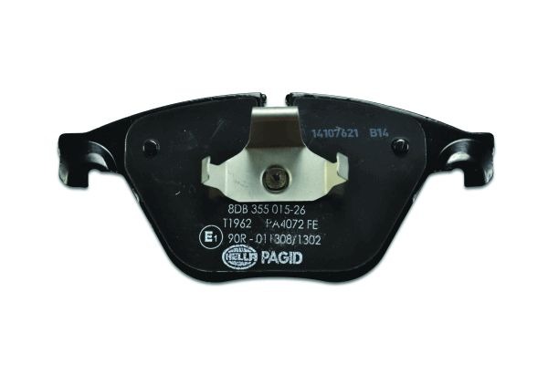 BEHR HELLA SERVICE - 8DB355015261 - Комплект тормозных колодок, дисковый тормоз
