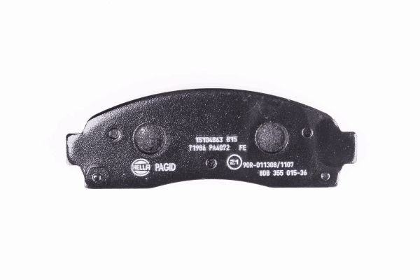 BEHR HELLA SERVICE - 8DB355015361 - Комплект тормозных колодок, дисковый тормоз BEHR HELLA SERVICE - 8DB355015361 - Комплект тормозных колодок, дисковый тормоз