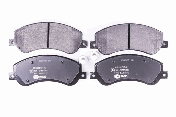 BEHR HELLA SERVICE - 8DB355015401 - Комплект тормозных колодок, дисковый тормоз