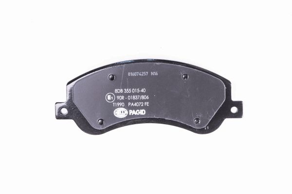 BEHR HELLA SERVICE - 8DB355015401 - Комплект тормозных колодок, дисковый тормоз