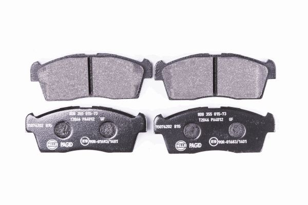 BEHR HELLA SERVICE - 8DB355015731 - Комплект тормозных колодок, дисковый тормоз BEHR HELLA SERVICE - 8DB355015731 - Комплект тормозных колодок, дисковый тормоз