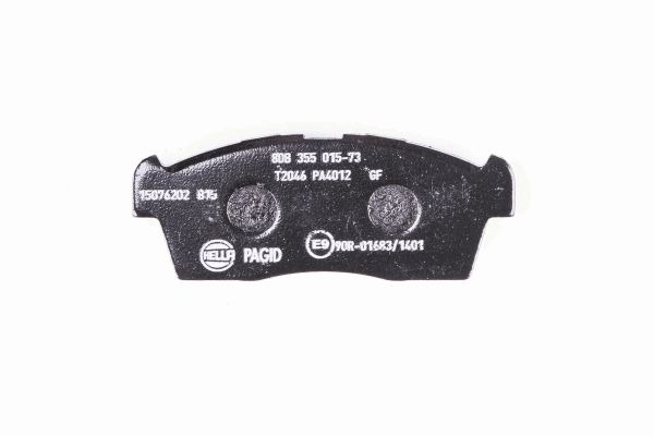 BEHR HELLA SERVICE - 8DB355015731 - Комплект тормозных колодок, дисковый тормоз BEHR HELLA SERVICE - 8DB355015731 - Комплект тормозных колодок, дисковый тормоз